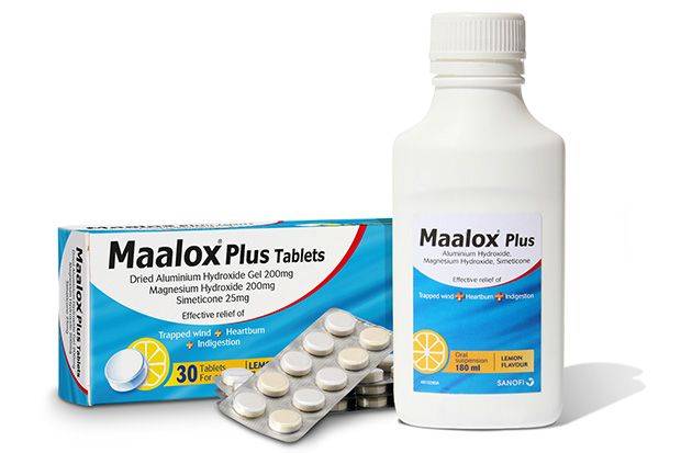 دواء maalox plus