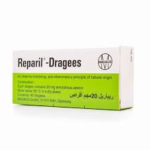 كيف يعمل دواء reparil dragees؟